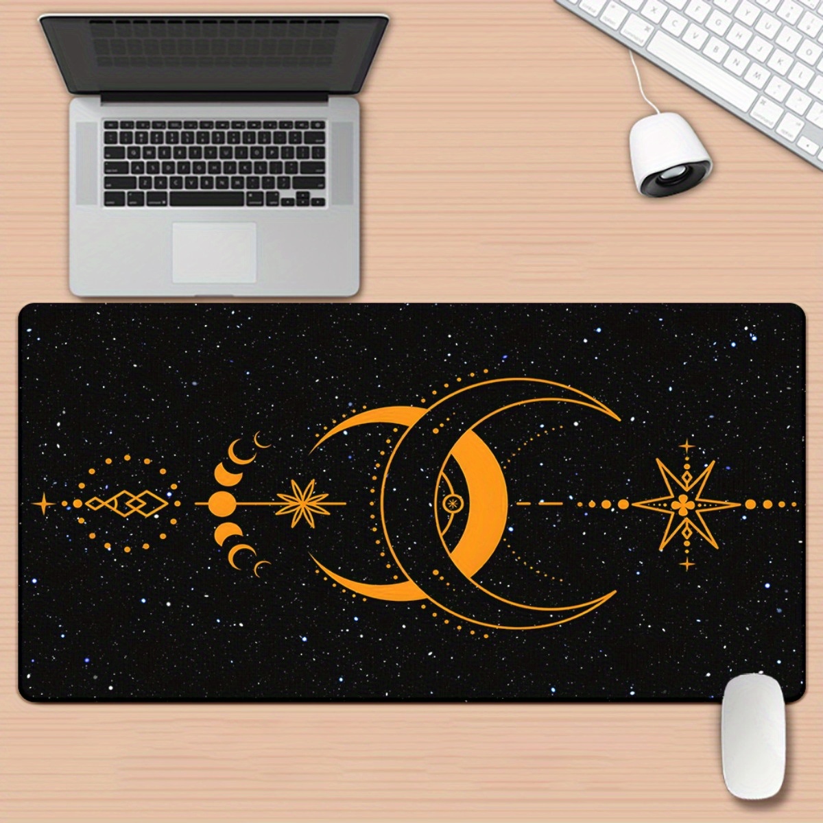 Gaming Keyboard Brand - Коврик для мыши Brand Moon Black