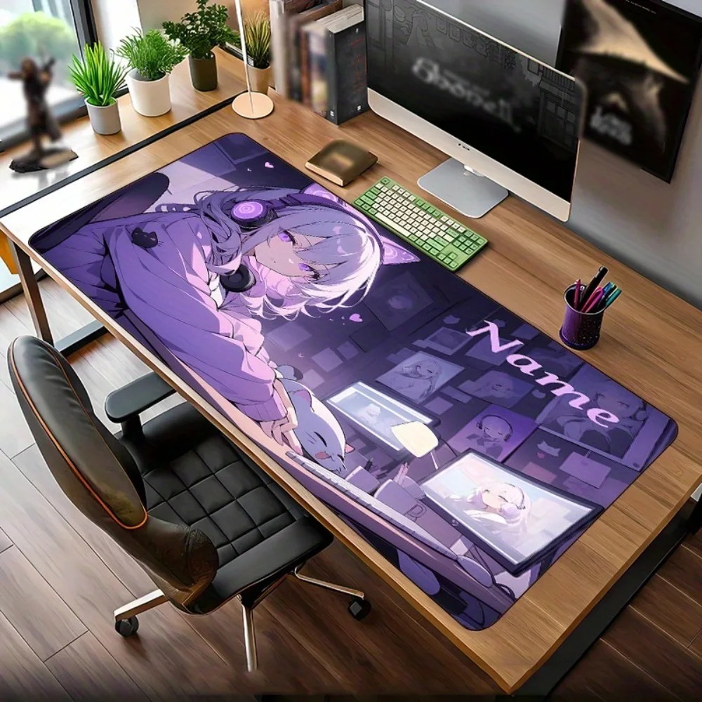 Gaming Keyboard Name - Большой игровой коврик для стола с