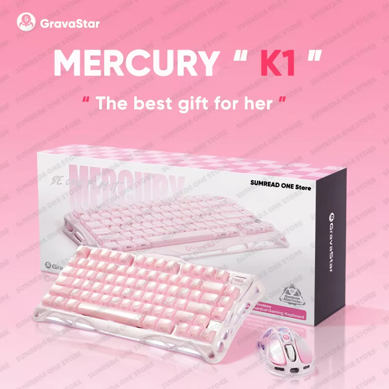 Keyboard Gaming Transparent - Беспроводная игровая механическая клавиатура Grava Star