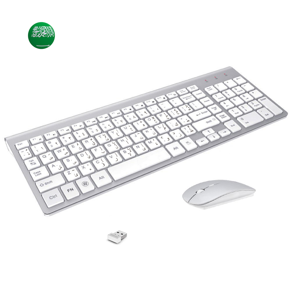 Gaming Keyboard Mobile - Тонкая беспроводная клавиатура и мышь в