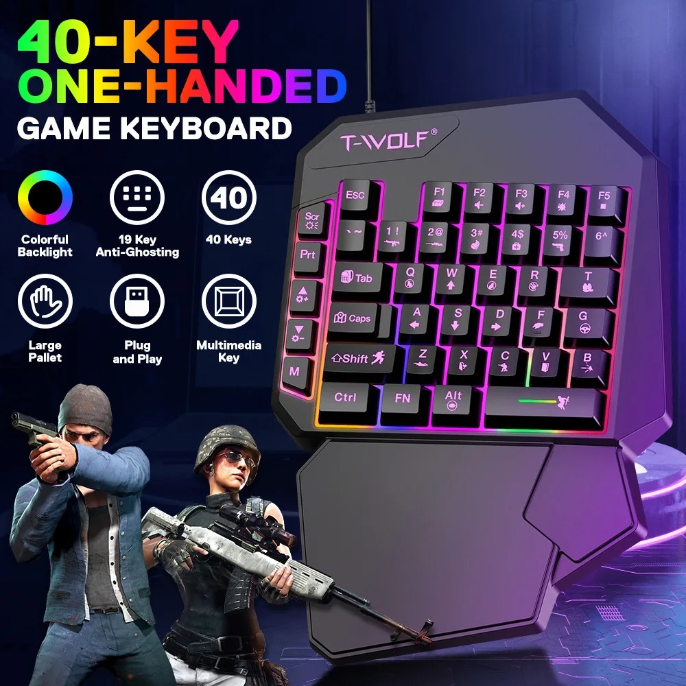 Игровой комплект 5-в-1: RGB-кл – обзор и цена Gaming Keyboard And Mouse For Xbox