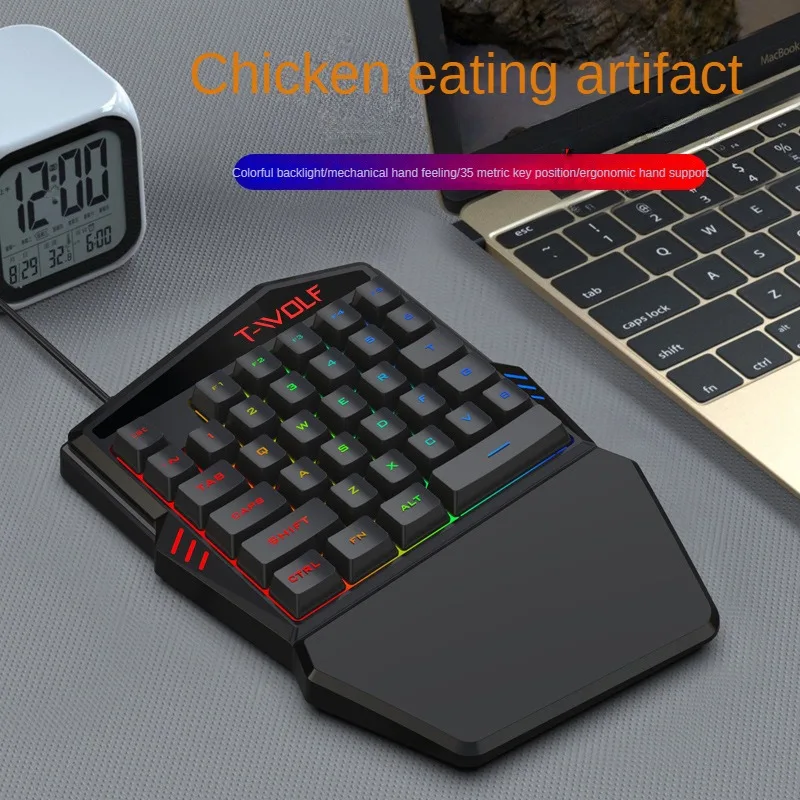 T-WOLF TF900 клавиатура для од – обзор и цена Gaming Keyboard Mobile