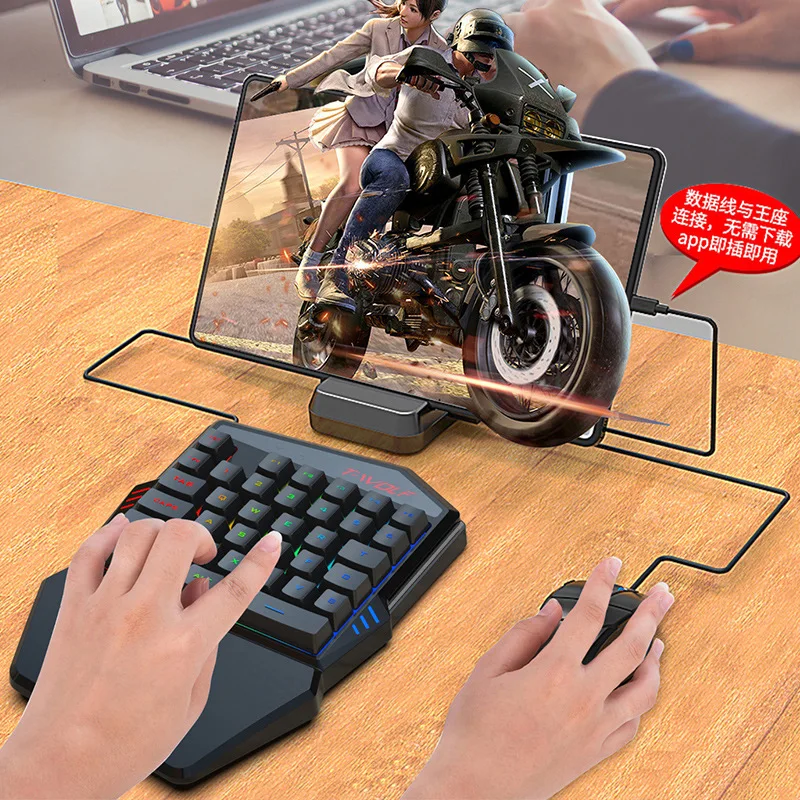 T-WOLF TF900 клавиатура для од – обзор и цена Gaming Keyboard Mobile
