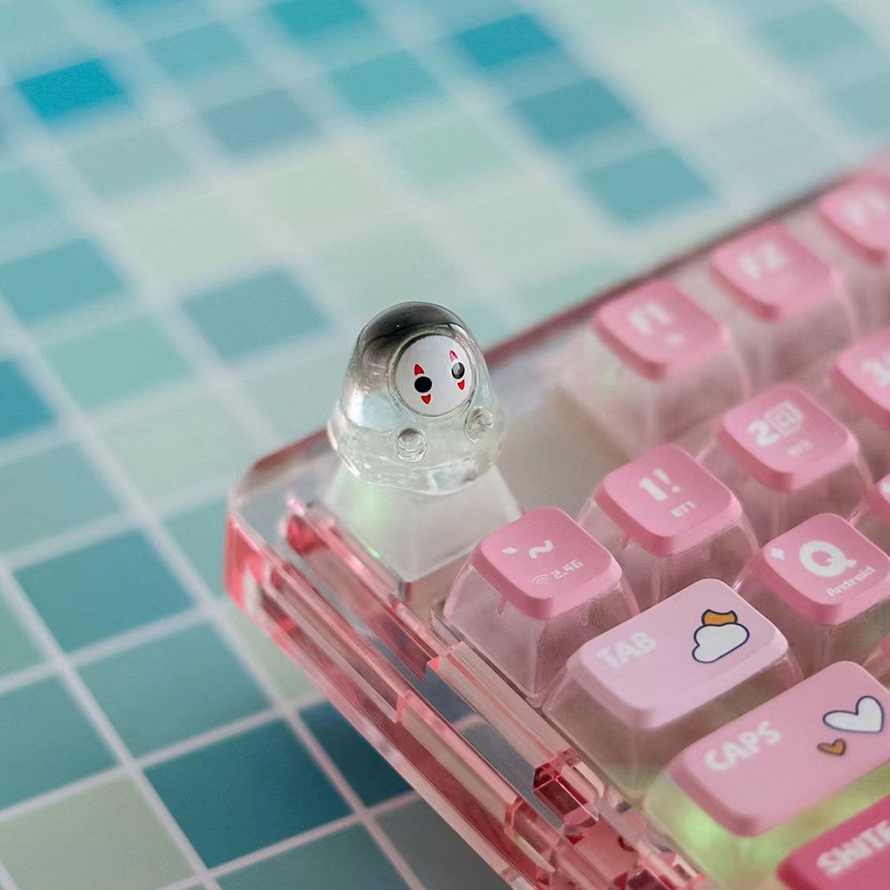 Прозрачная колпачок с мультяшн – обзор и цена Keyboard Gaming Transparent