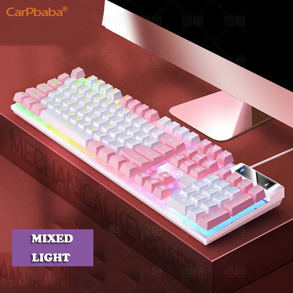 Carpbaba K500 104-клавишная US – обзор и цена Gaming Keyboard Mobile