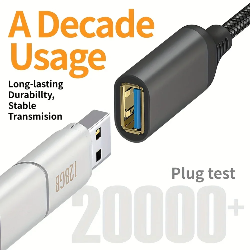 Кабель USB 3.0 (штекер-гнездо) – обзор и цена Coiled Usb Cable