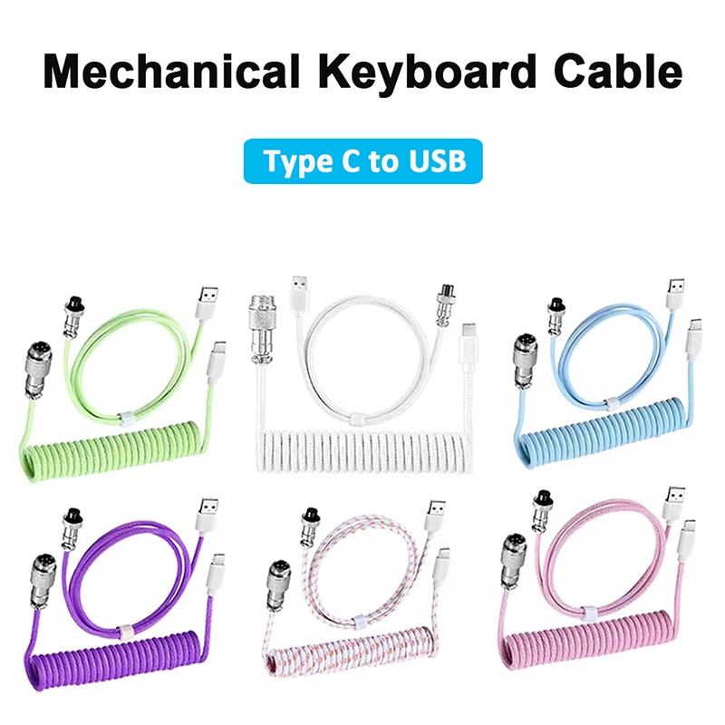 Механическая клавиатура, спира – обзор и цена Coiled Usb Cable