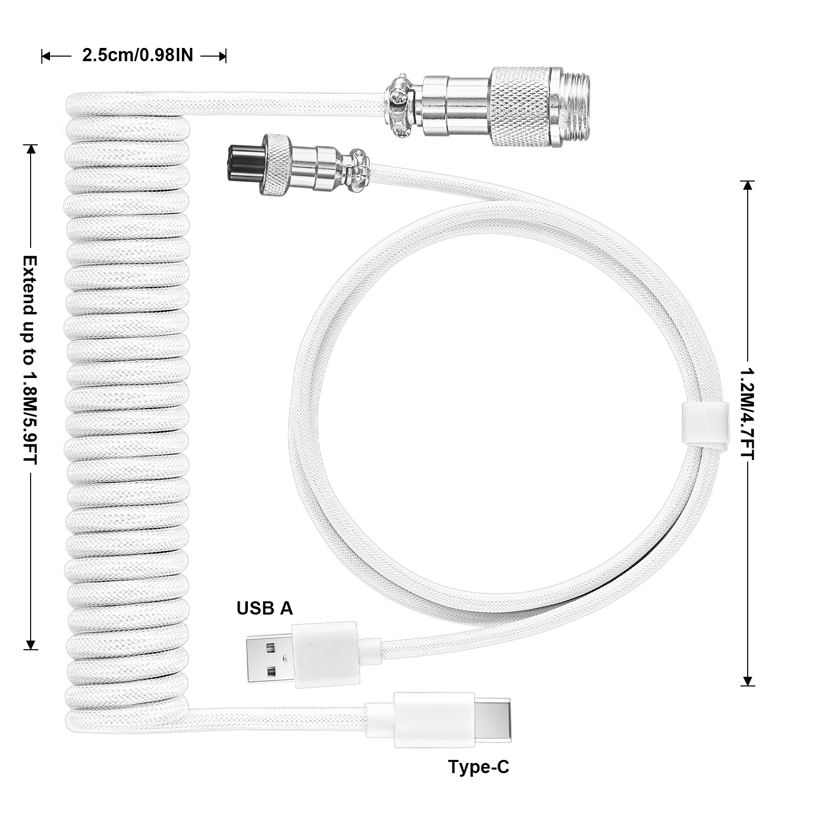Механическая клавиатура, спира – обзор и цена Coiled Usb Cable
