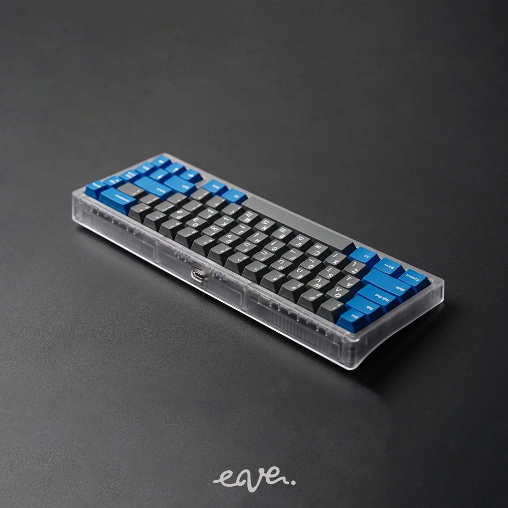 Swagkeys EAVE65 комплект механ – обзор и цена Keyboard Gaming Transparent