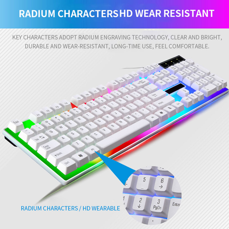 Игровая клавиатура RGB, набор  – обзор и цена Gaming Keyboard Mobile