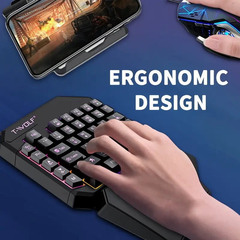 Комплект FocusOnPC TF900 2-в-1 – обзор и цена Gaming Keyboard Mobile