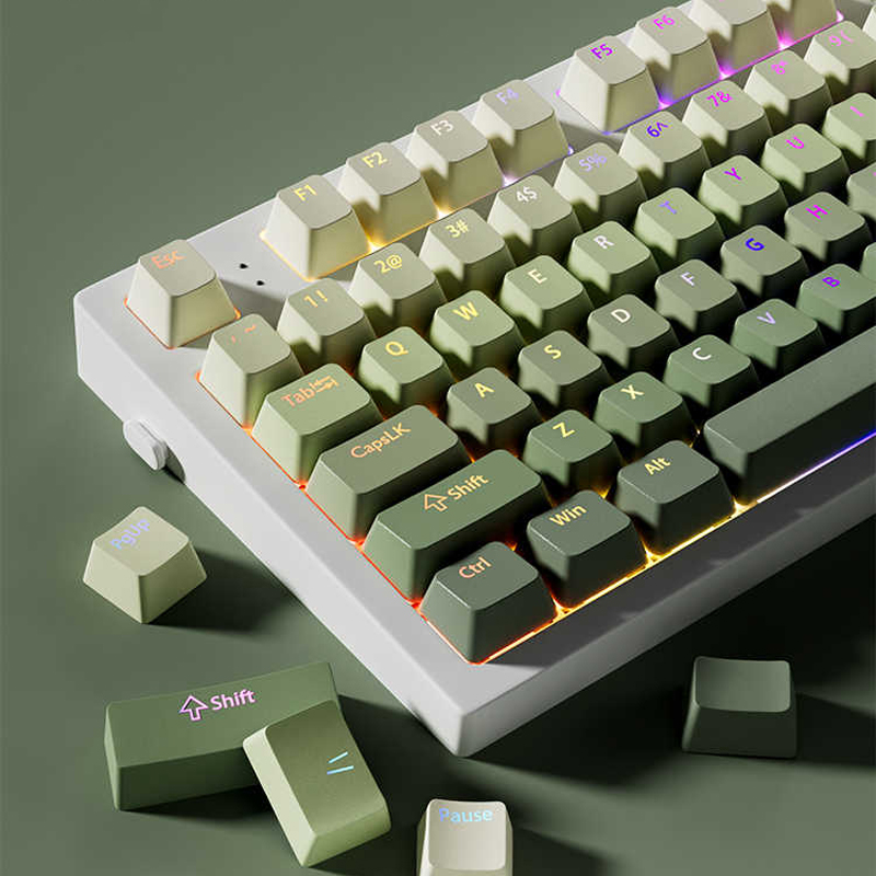 Колпачки клавиш Green Grape с  – обзор и цена Gaming Keyboard No Rgb