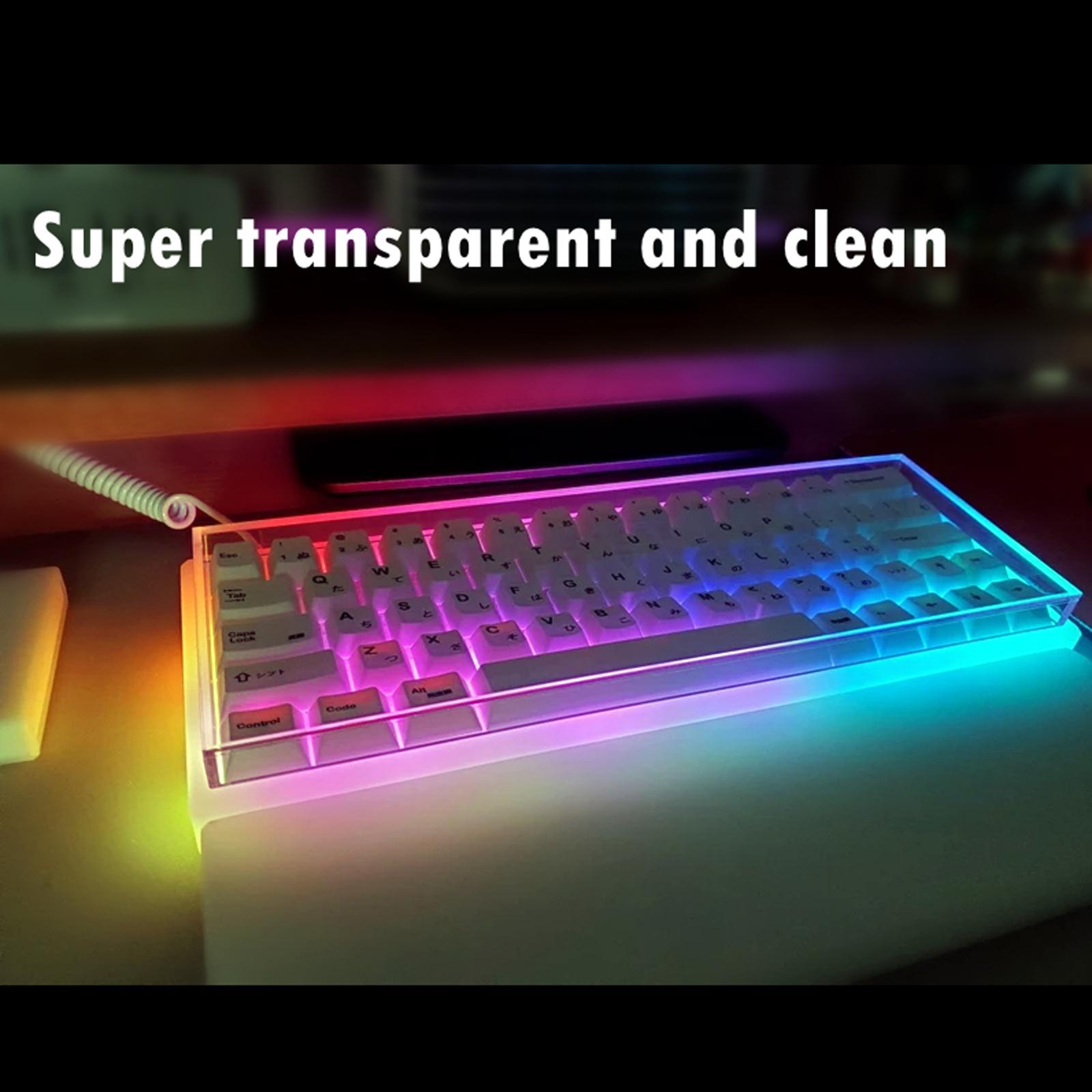 Акриловый пылезащитный чехол д – обзор и цена Keyboard Gaming Transparent