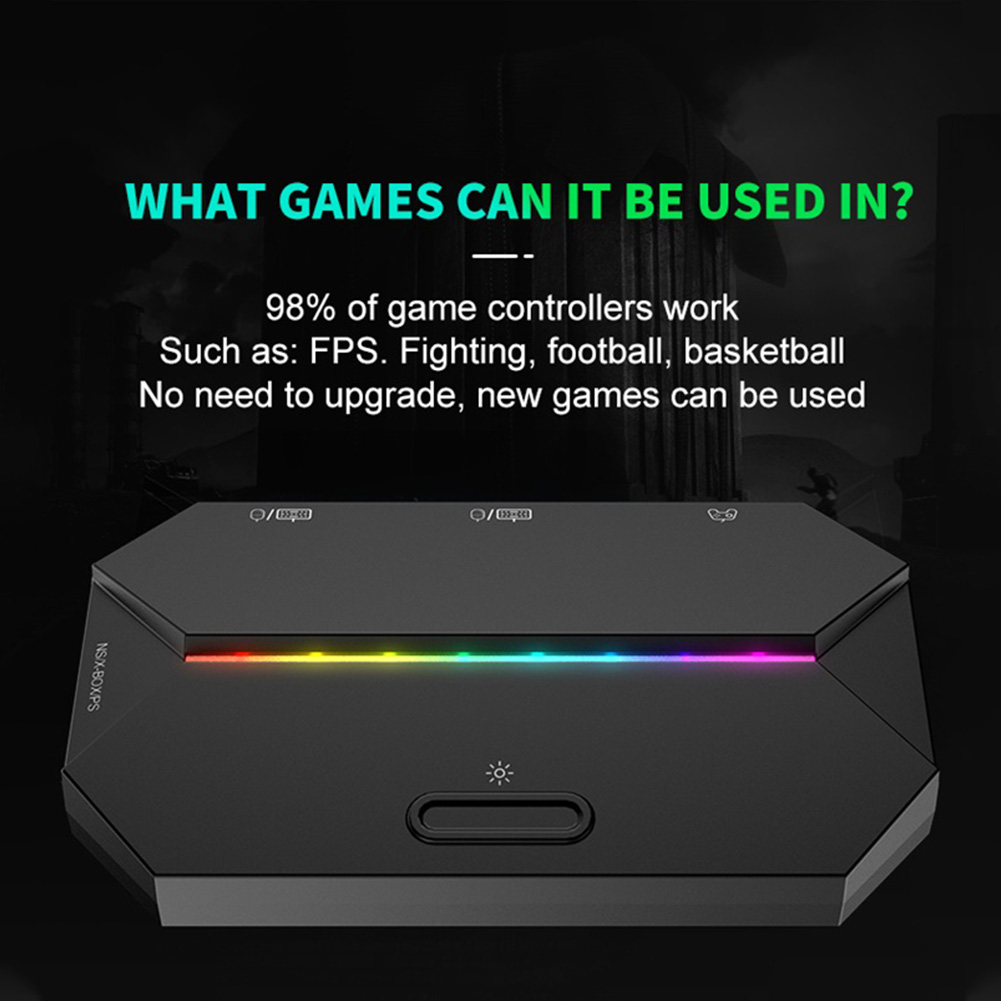 Проводной адаптер-конвертер G6 – обзор и цена Gaming Keyboard And Mouse For Xbox