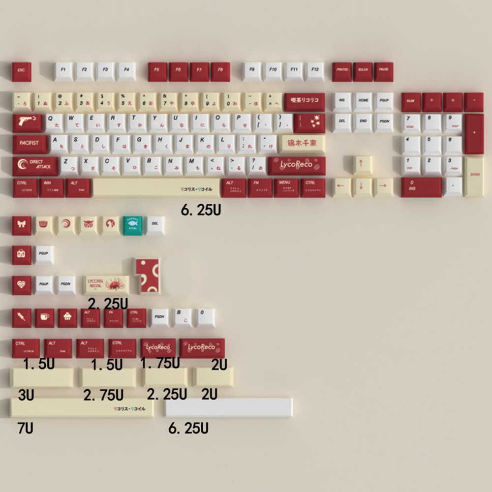 Клавиши PBT для аниме-клавиату – обзор и цена Gaming Keyboard Brand